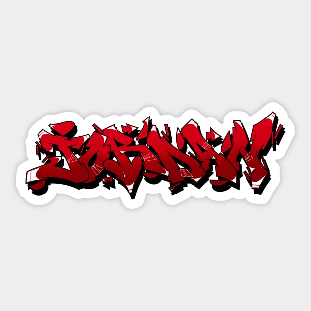 jordan graffitee Sticker by graffitiasik